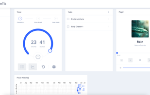 App Focus with Pomodoro Timer