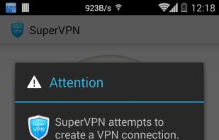 SuperVPN screenshot 1