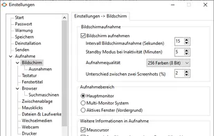 Options Screen Recording