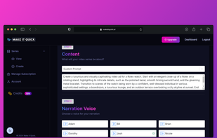 Make It Quick - Demo