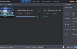 Aicoosoft Video Converter screenshot 1