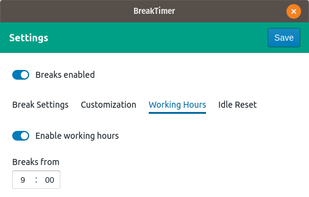 BreakTimer screenshot 3