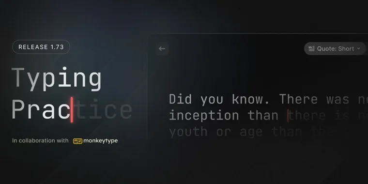 Raycast releases version 1.73 with new Typing Practice Command and AI Emojis Suggestions image