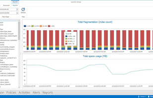ApexSQL Defrag screenshot 1
