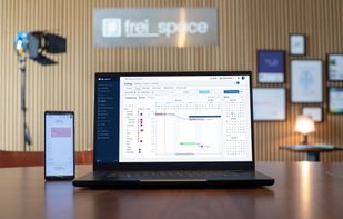 freispace Gantt-style project planning