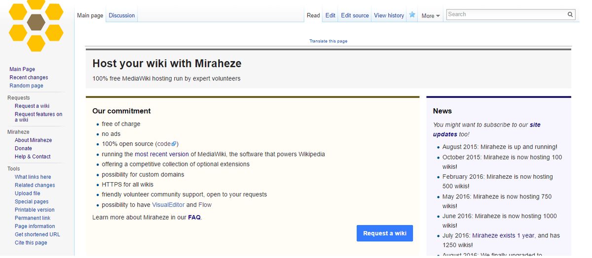 Miraheze Reviews, Features, Pricing & Download AlternativeTo