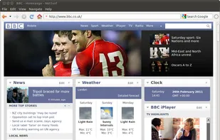 NetSurf screenshot 1
