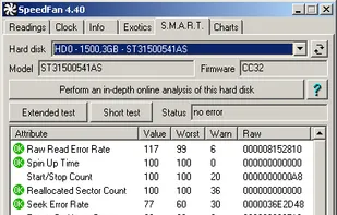 SpeedFan screenshot 3