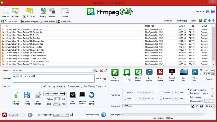 FFmpeg Batch A/V Converter: FFmpeg Batch Converter Is A Windows Front ...