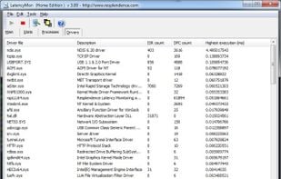LatencyMon screenshot 1