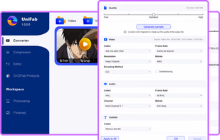 UniFab Video Converter screenshot 3