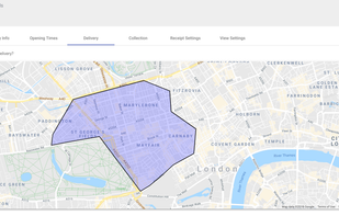 Precise delivery areas