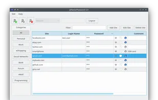 qMasterPassword screenshot 1