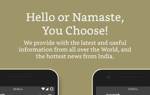 Read News from various sources. All "crunched" in short Crisp , Bullet , Points.