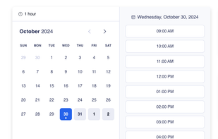 Nylas Scheduler screenshot 1