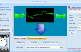 Virtual Audio Streaming screenshot 1