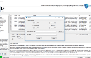 CSTools OST to PST Converter screenshot 1