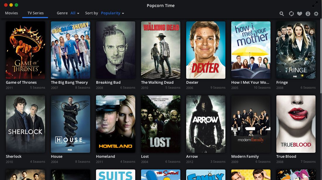 Popcorn Time Review - Watch Movies, TV series and Anime Online