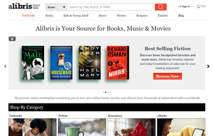Alibris screenshot 1
