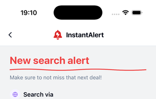InstantAlert screenshot 1