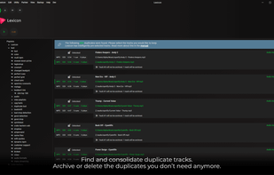 Lexicon screenshot 1