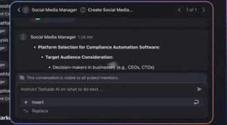 Taskade smarter project management with Multi-Agent AI Teams and expanded file support image