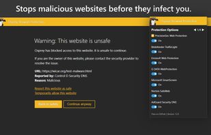 Osprey: Browser Protection screenshot 1