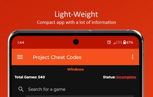 Project Cheat Codes screenshot 1