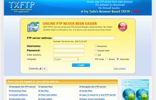 TXFTP screenshot 3