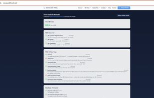 SEO Audit tool Evaluating the Technical SEO of Website