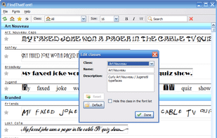 FindThatFont! screenshot 1