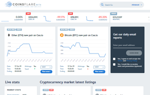 Coinsflare screenshot 1