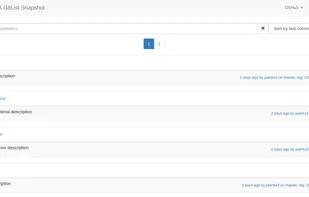 P3X Gitlist screenshot 1