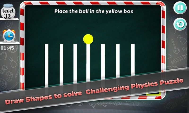 Ball Physics Draw Puzzles