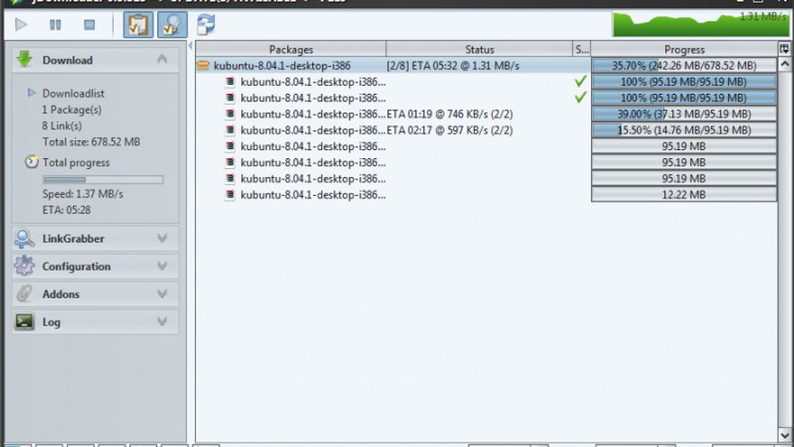 JDownloader: Download manager, written in Java, which allows automatic ...