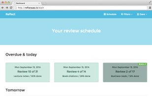 Reflect screenshot 1
