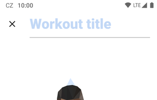 Creating a new workout