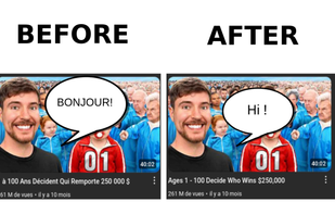 YouTube No Translation screenshot 1