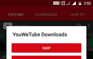 YouWeTube screenshot 2