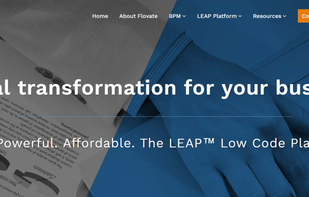 LEAP Low Code Platform screenshot 1