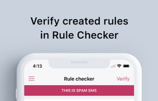 SpamHound SMS Spam Filter screenshot 1