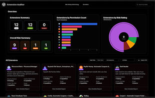 Extension Auditor screenshot 1