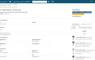 Imixs-Office workflow screenshot 1