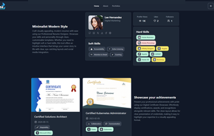 ResumeGit screenshot 2