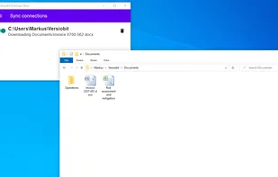 File sync on Windows.