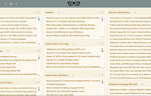 A sample dashboard with Autumn theme