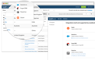 Leadbook screenshot 1
