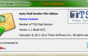 Auto Mail Sender™ File Edition screenshot 1