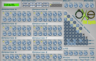 Oxe FM Synth screenshot 1