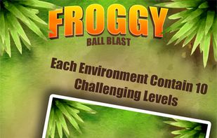Froggy Ball Blast screenshot 1